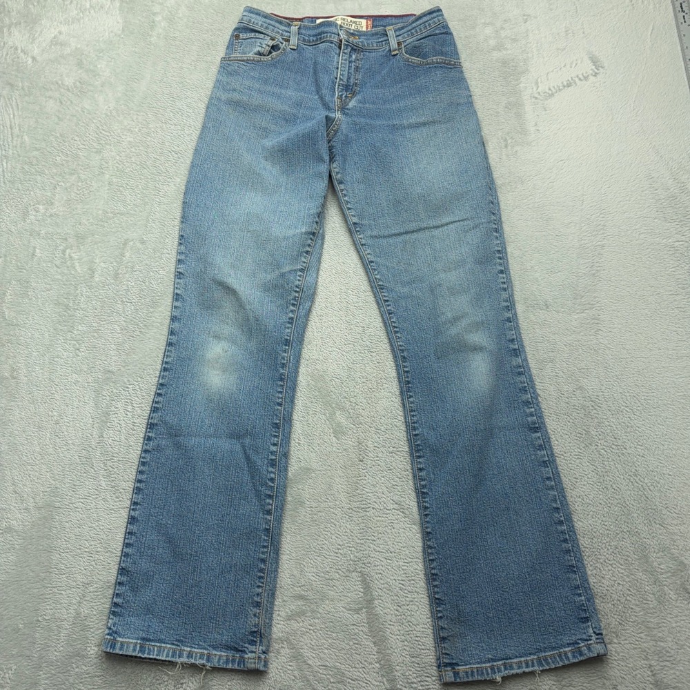 VTG Levi's Jeans Womens 6M Blue 550 Classic Relaxed Boot Cut Medium Wash Denim